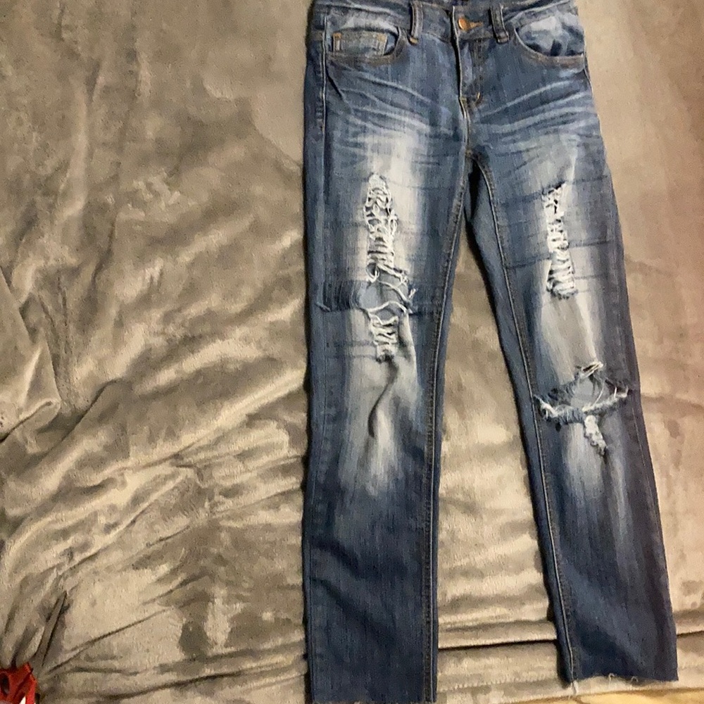 ripped jeans